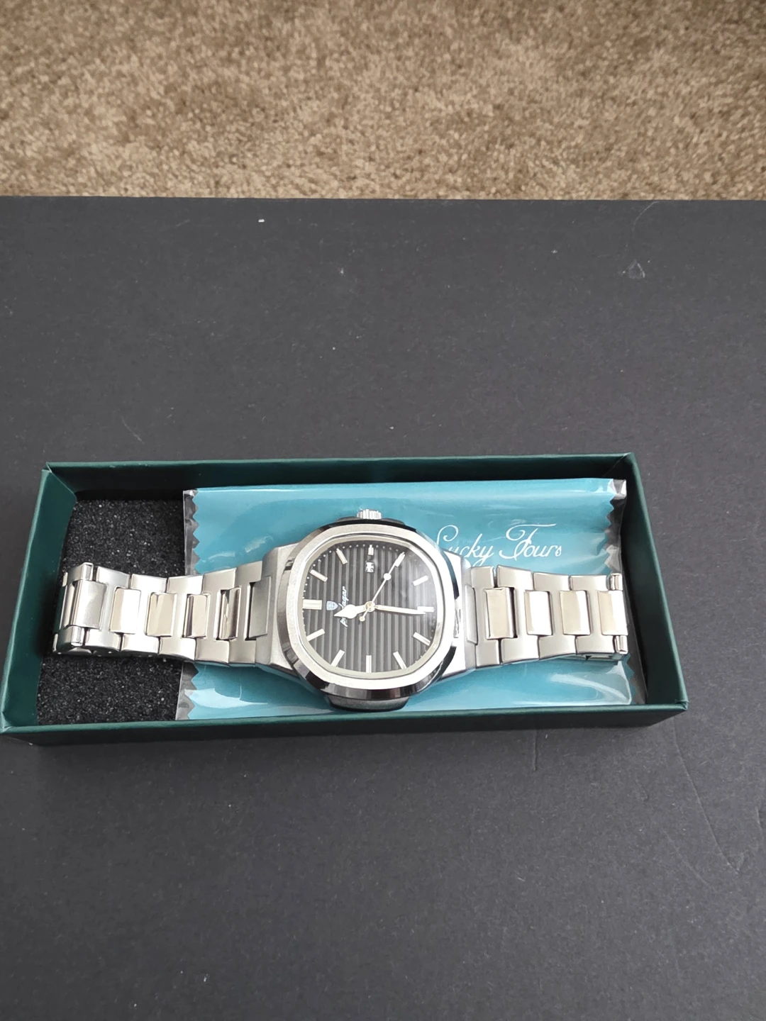 Lucky Fours Automatic Watch - Black Dial - photo 3