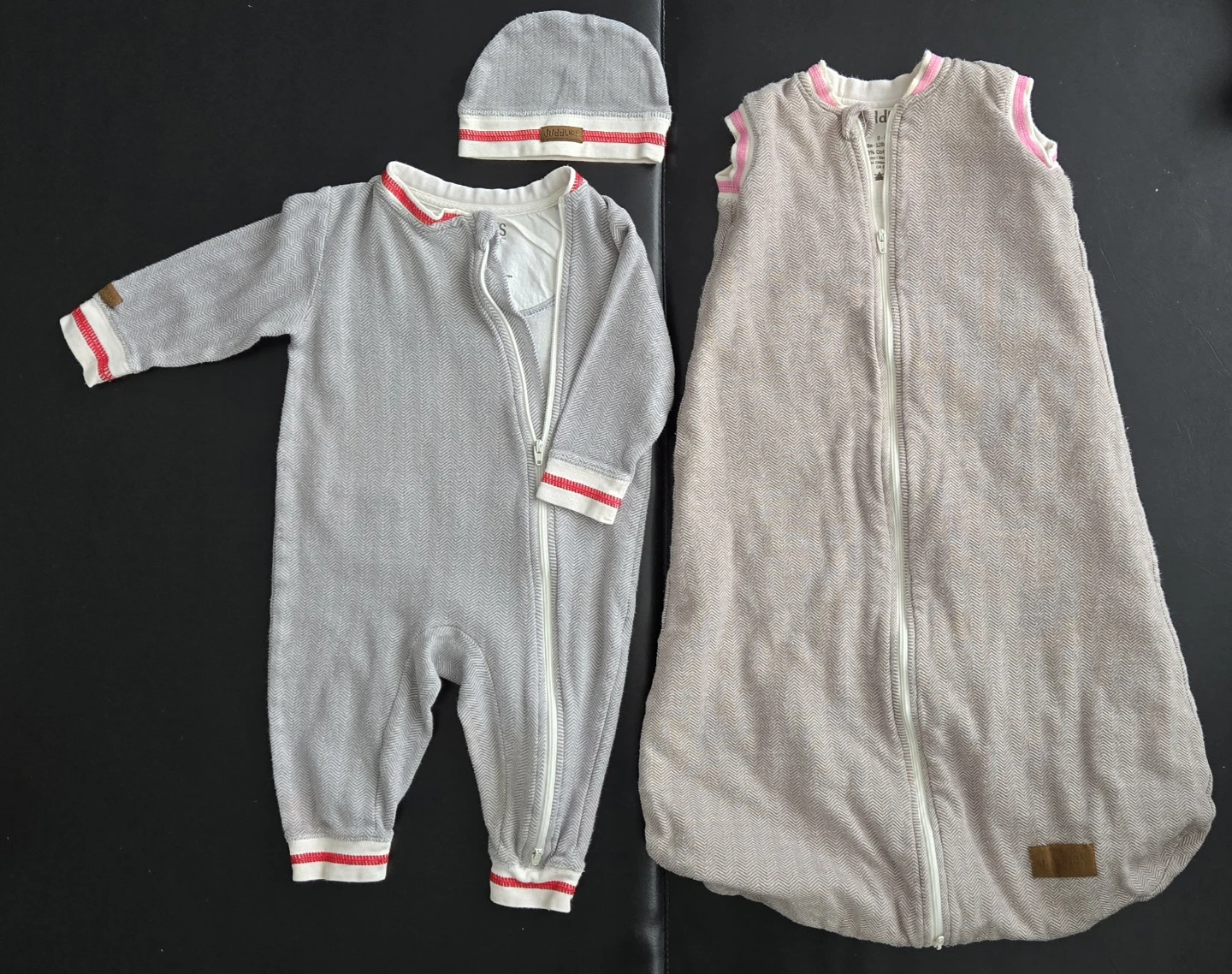 Juddlies Designs Baby Sleepsuit, Hat & Sleep Bag Set