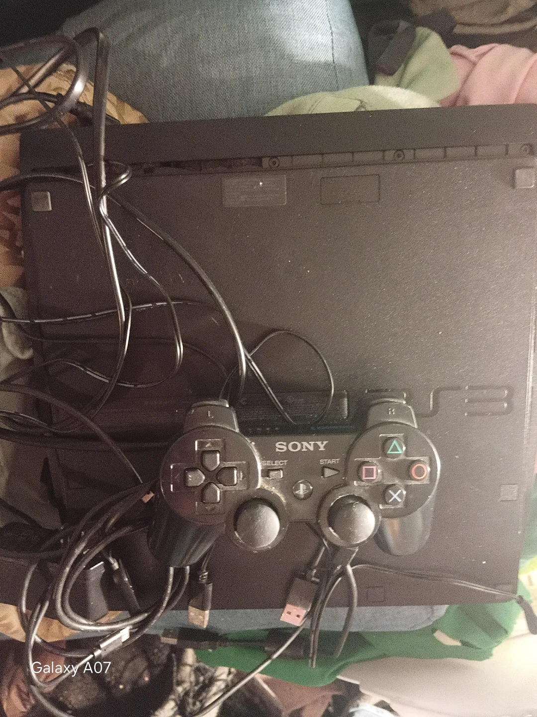 Sony PlayStation 3 PS3 Console with Controller - photo 2