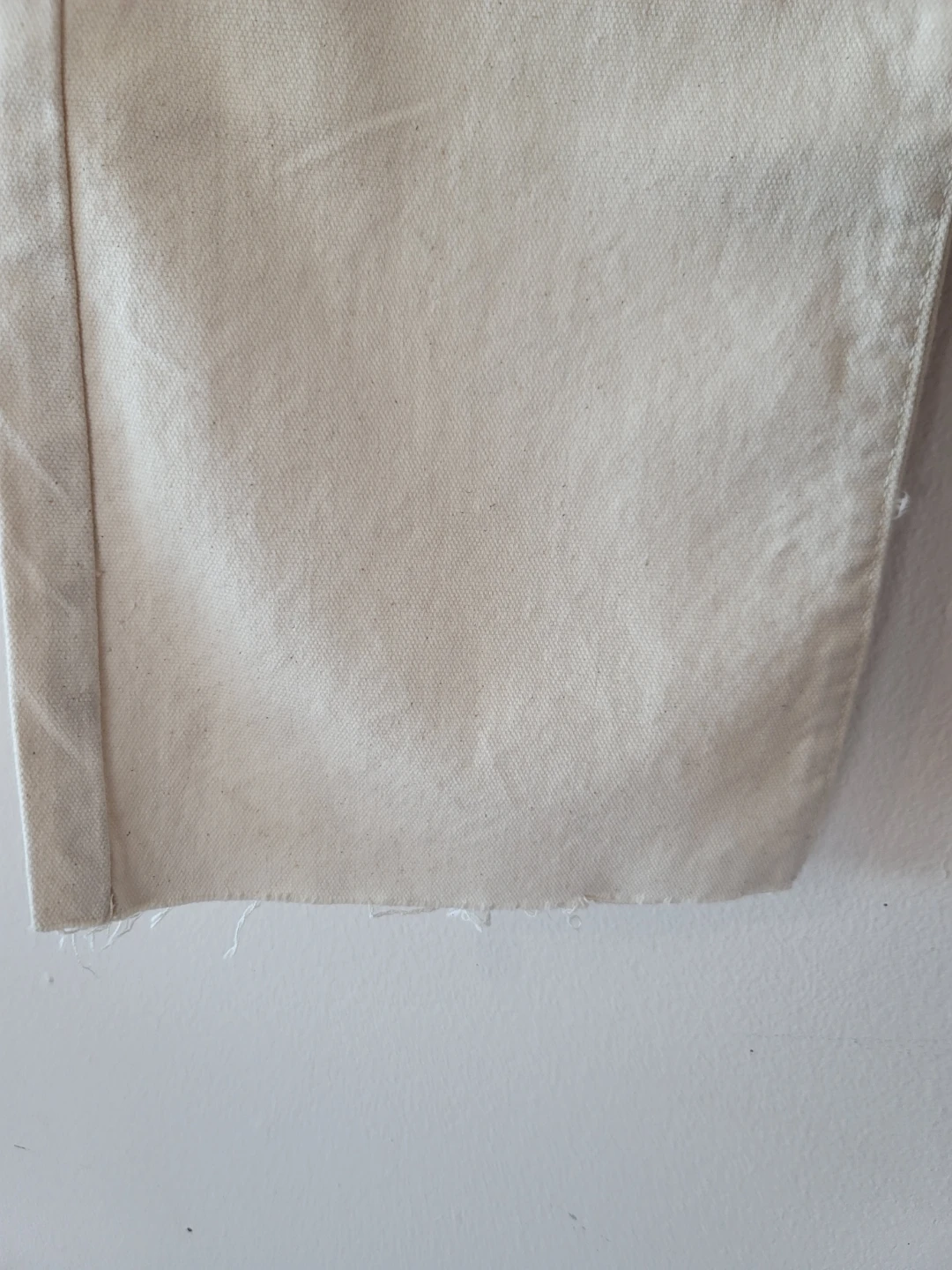 Kensie Jeans Vintage Luxe High Rise Cream Canvas Pants Size 8/29 - photo 4