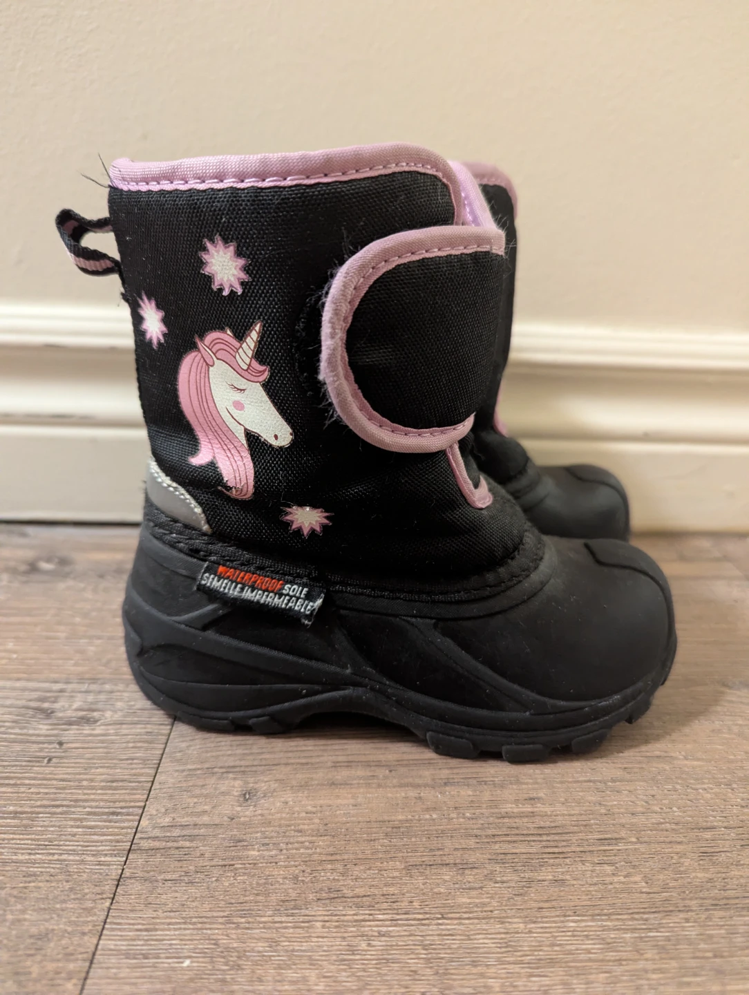 Kids Unicorn Winter Boots - Size 8 - photo 2