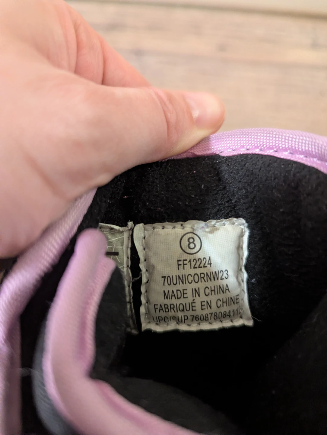 Kids Unicorn Winter Boots - Size 8 - photo 4