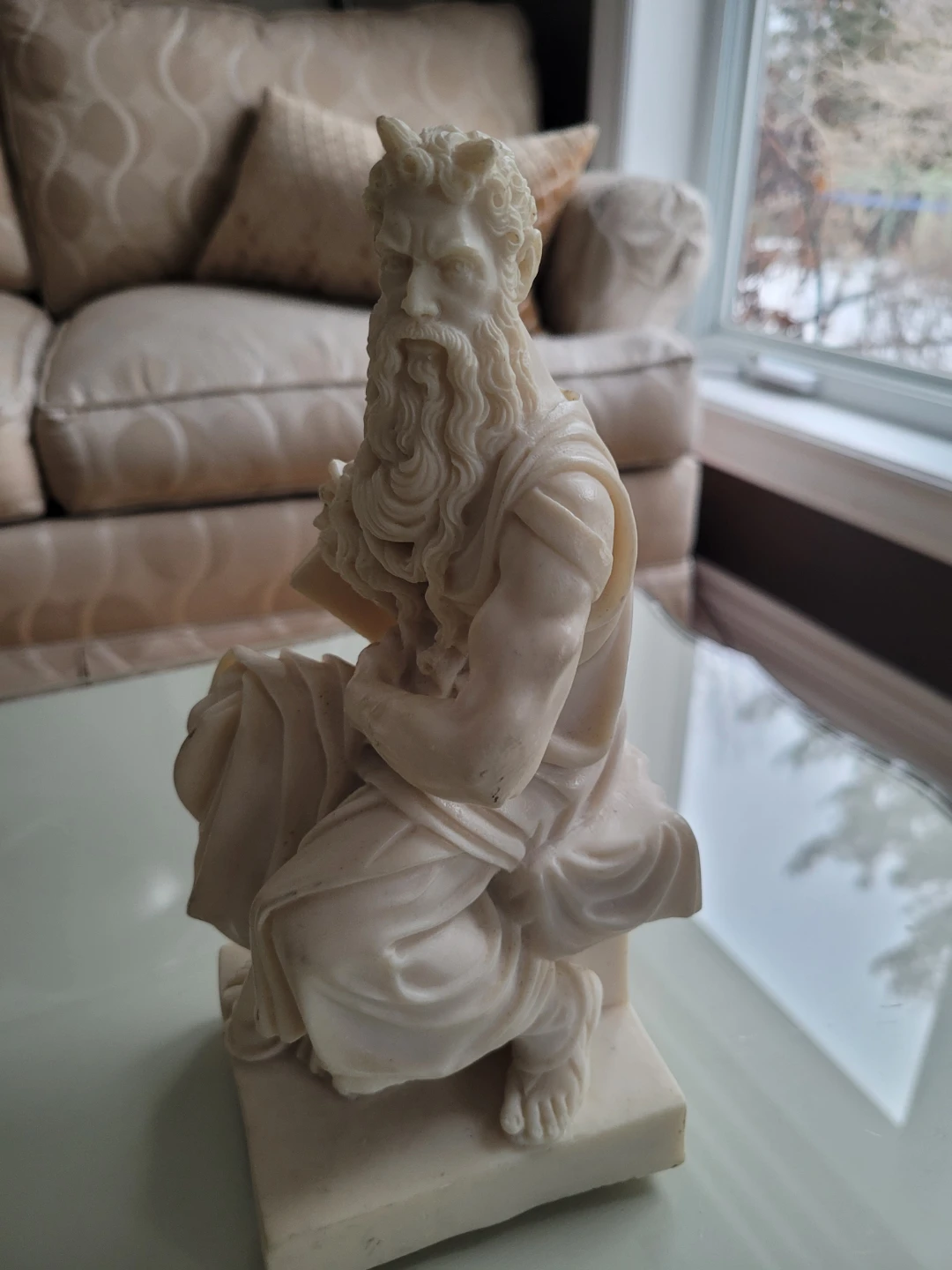 Vintage Statue of Moses - photo 5