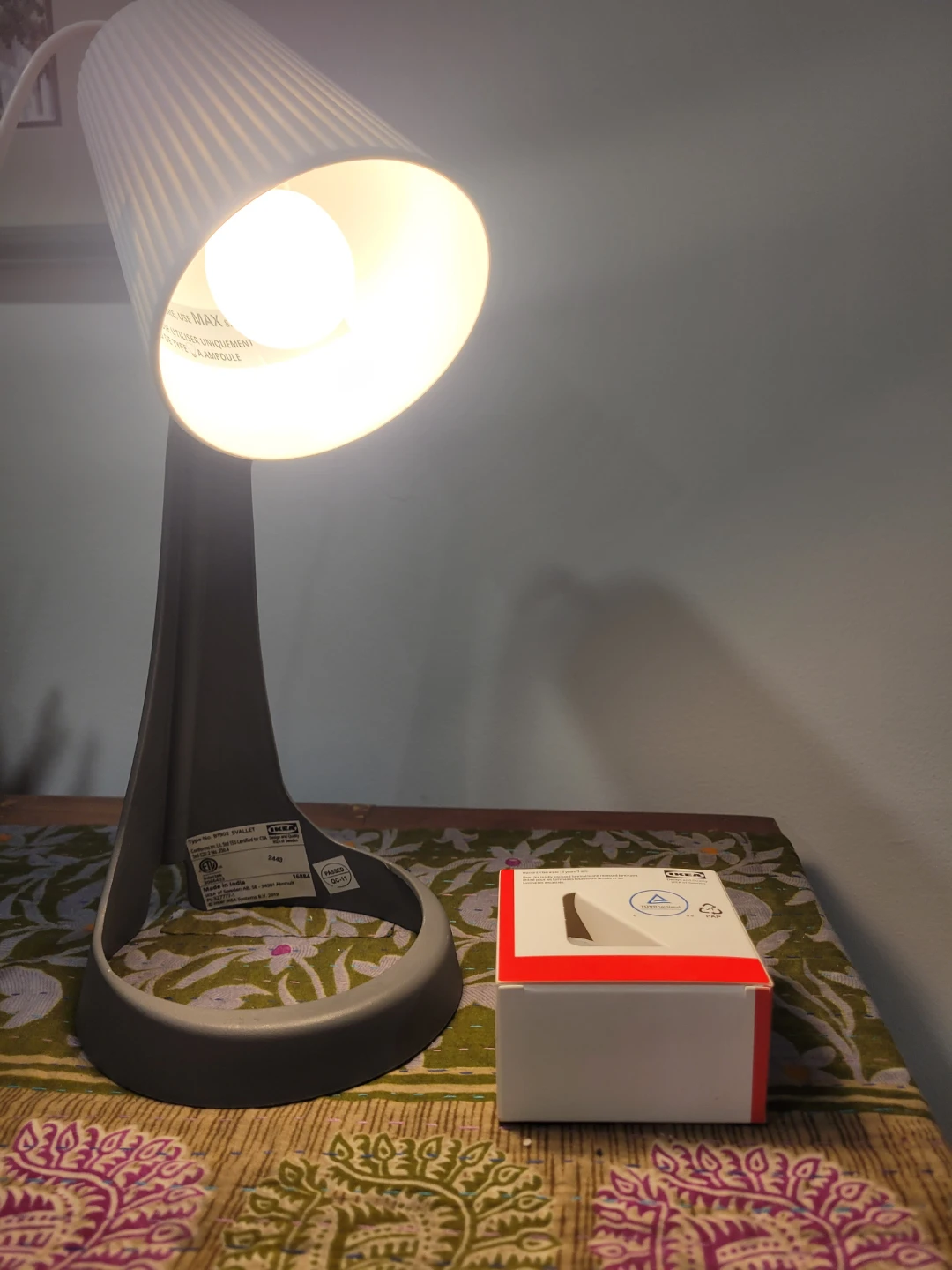 IKEA SOLHETTA LED Lamp + 2 New Bulbs (Lowest Price I'm Going) - photo 4