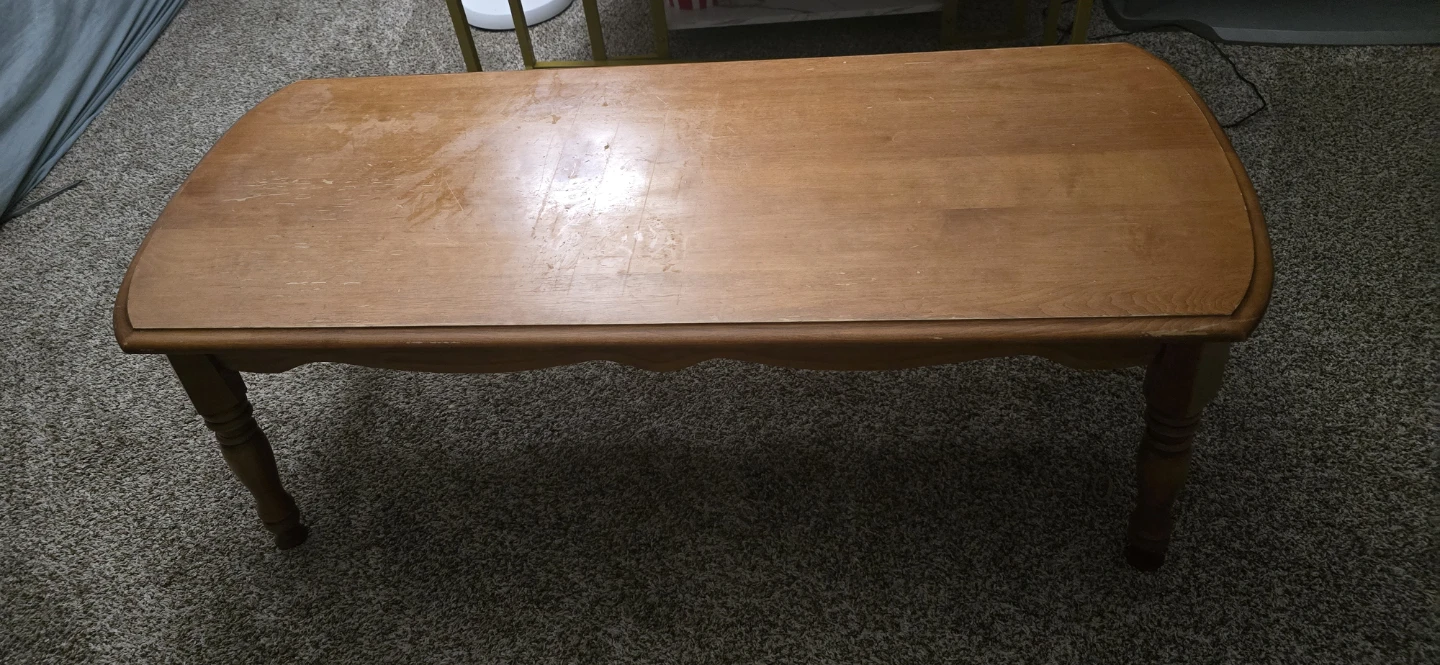 Wooden Coffee Table 1.25 ×44 cm - photo 2