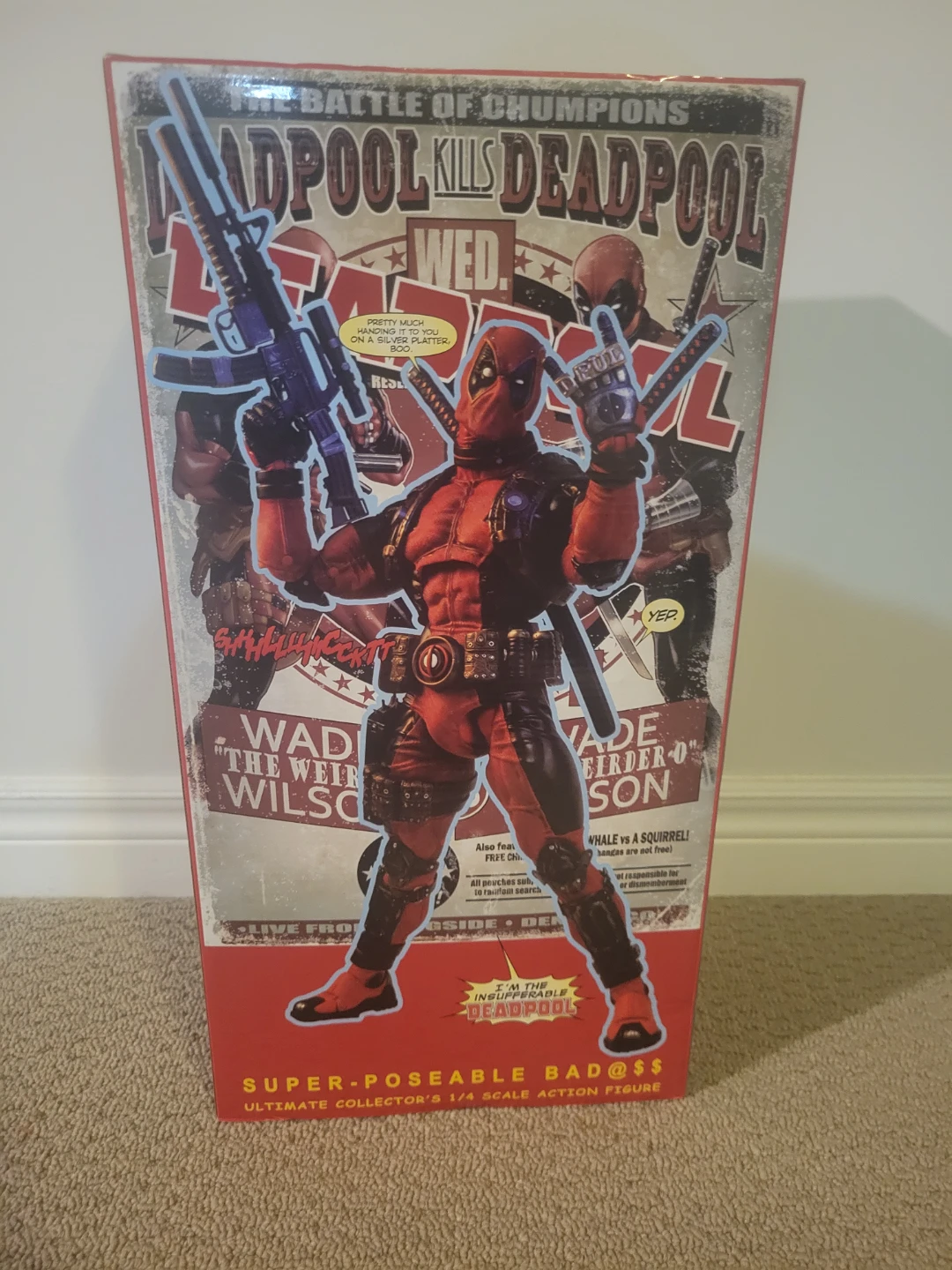Deadpool 1/4 Scale Action Figure - photo 4
