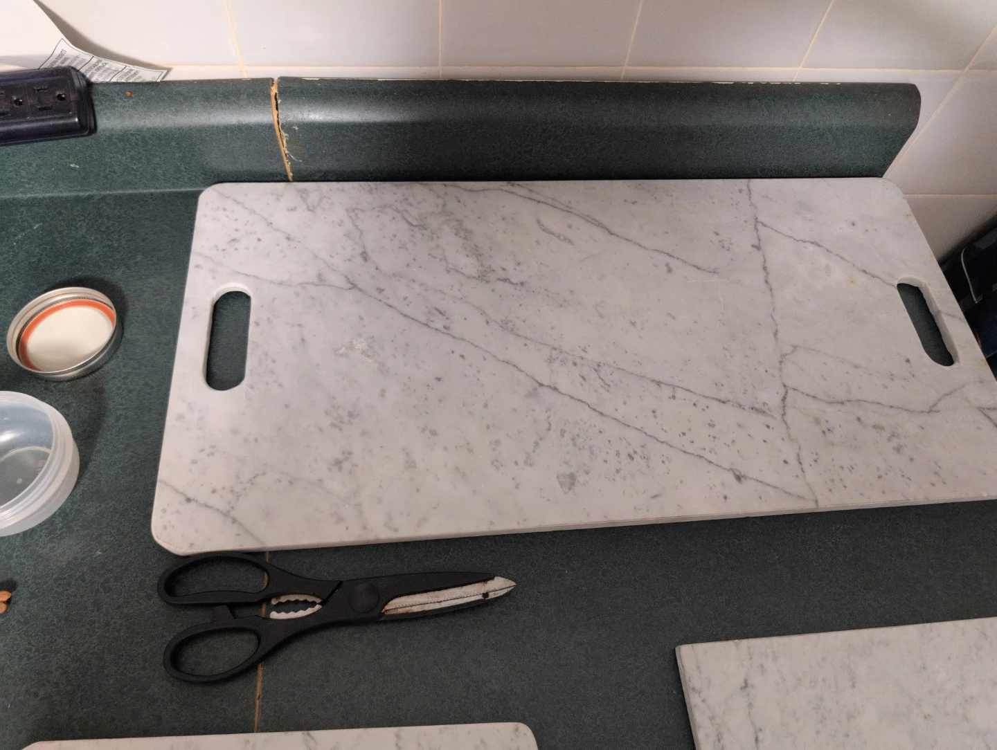 Marble Cutting Board with Handles - photo 2