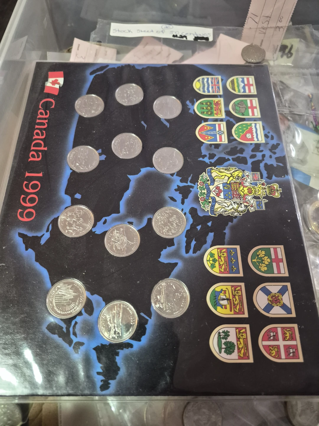 Canada 1999 Coin Collection Folio