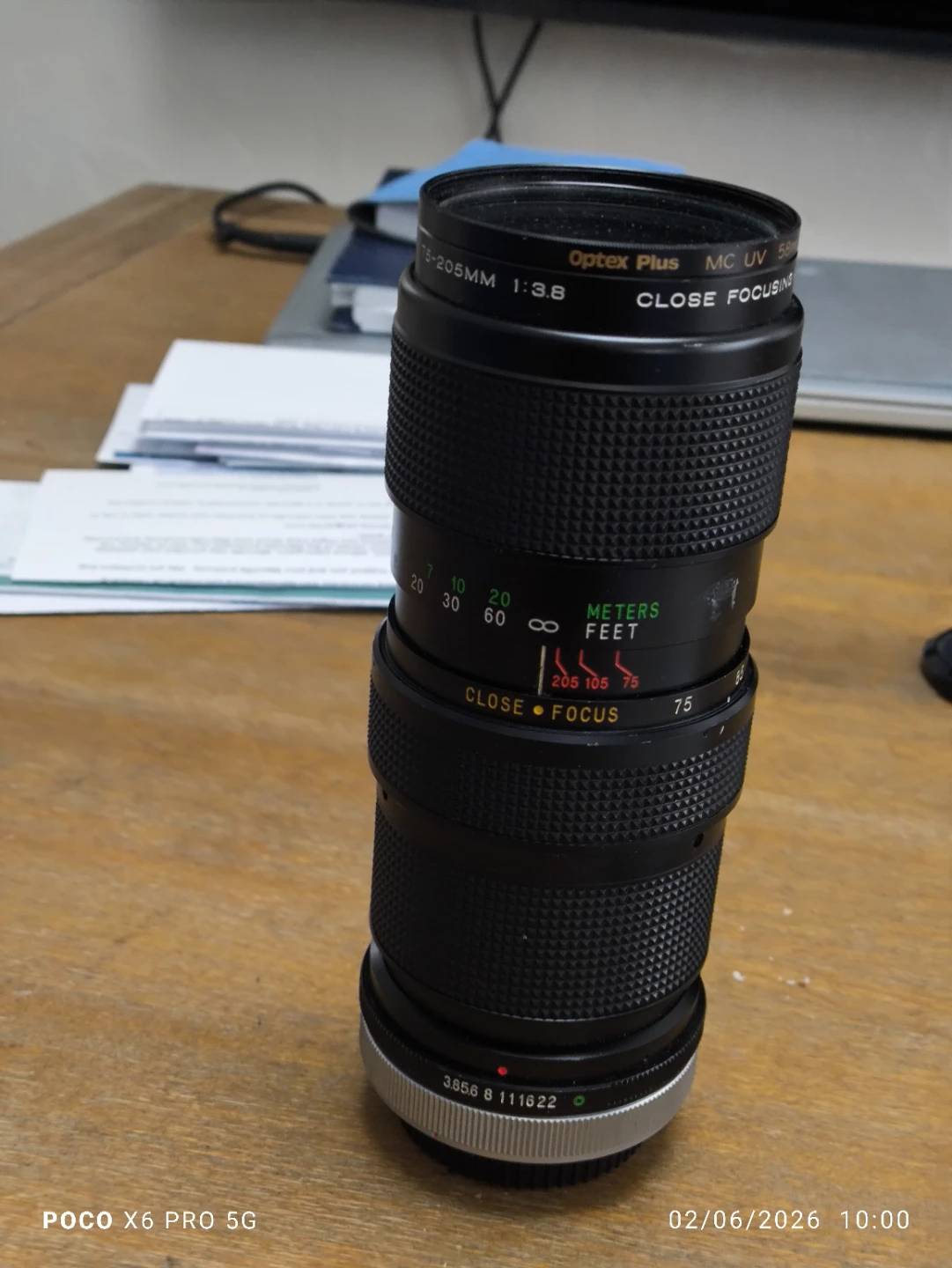 Vivitar 75-205mm f/3.8 Lens