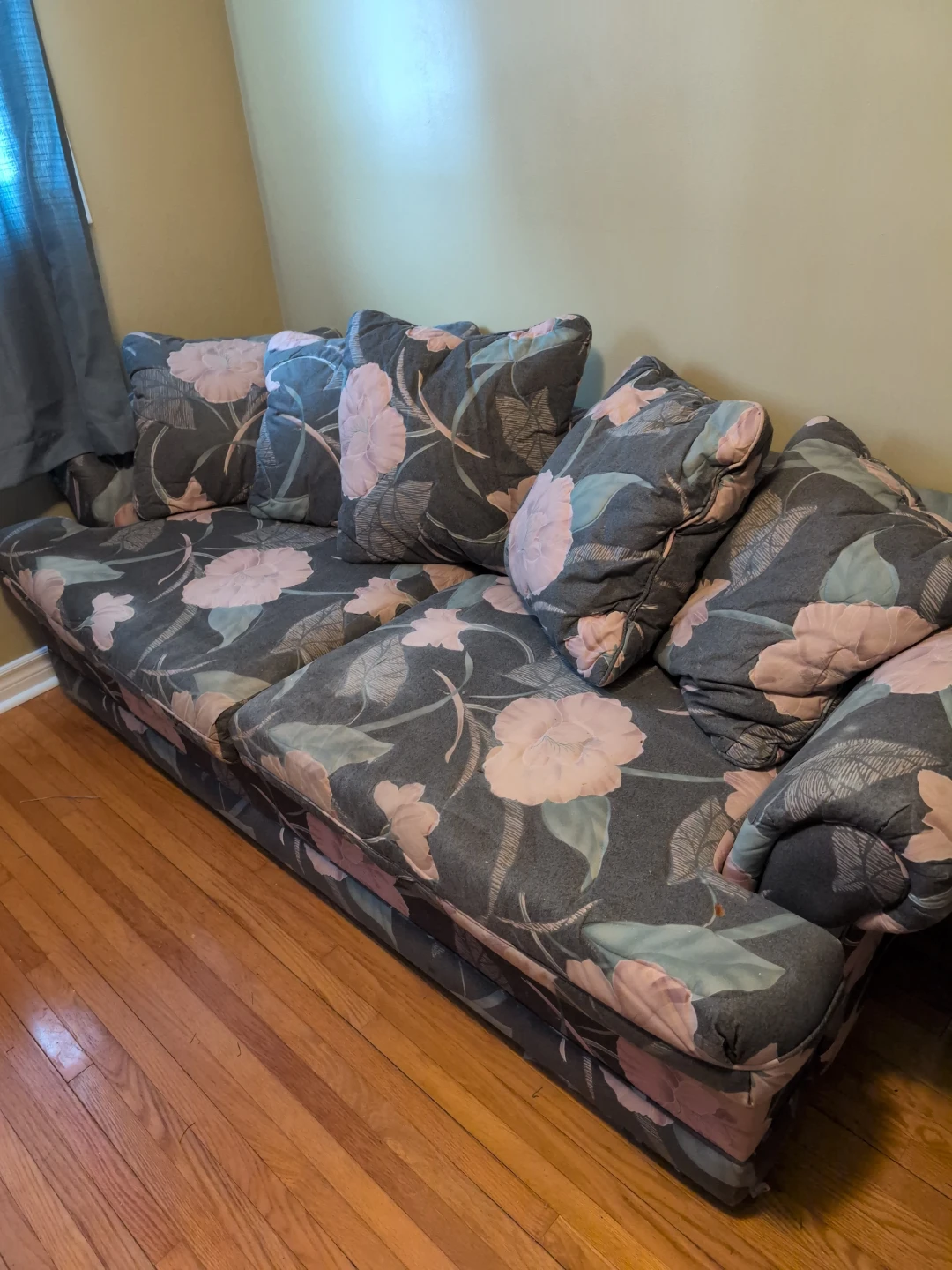 Sears Floral Sofa Bed PICKUP only