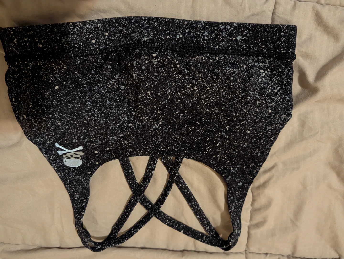 Lululemon top dots Navy Size 4🥕