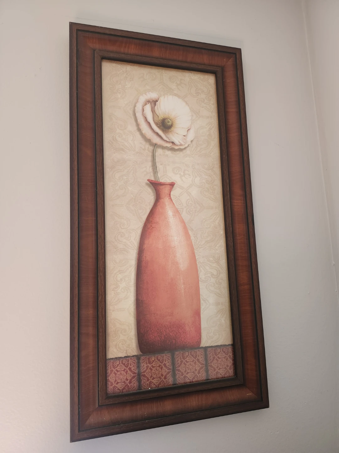 2 Framed Wall Art with Flower in Vase - photo 2