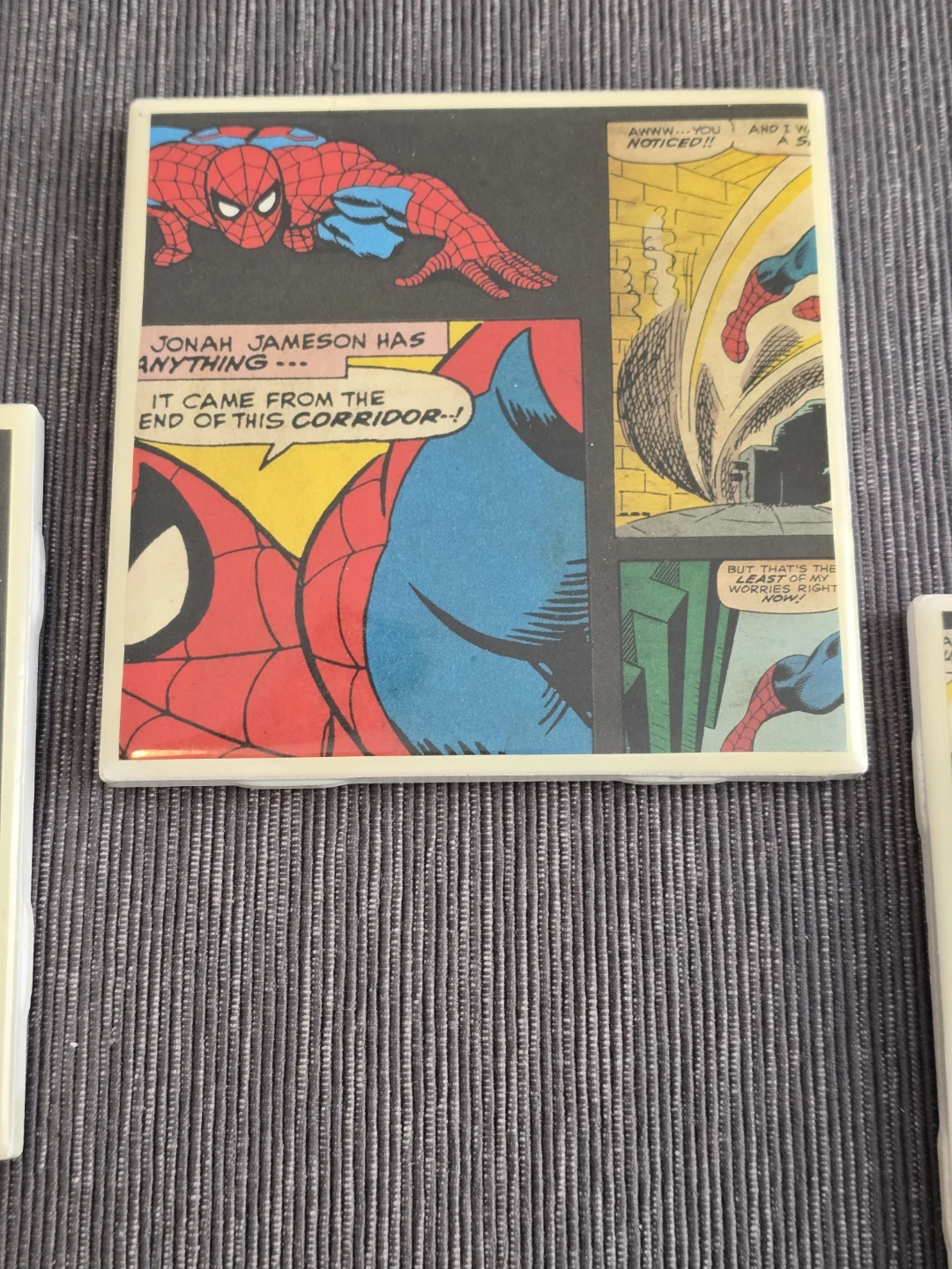 Amazing Spider-Man Comic Coasters (Set of 4) - photo 3