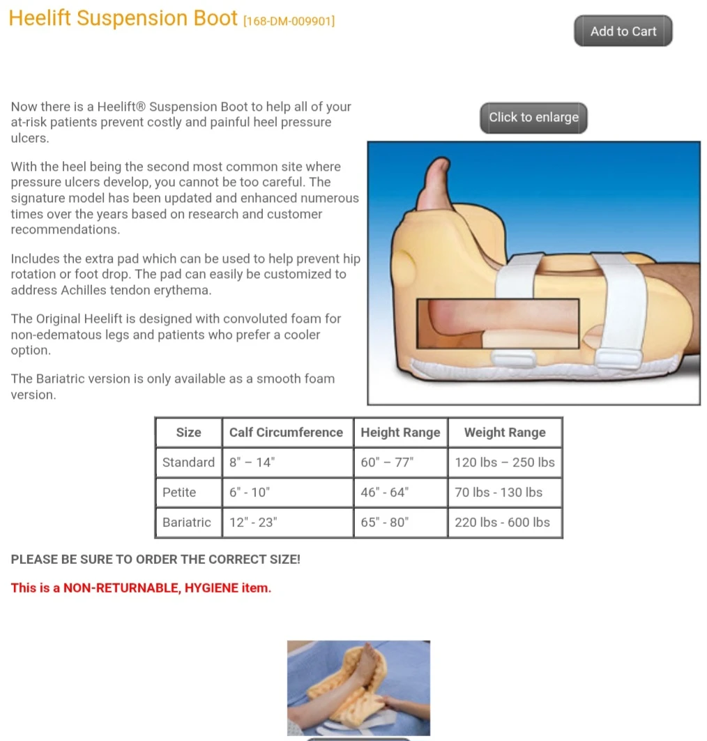 FREE Heelift Classic Offloading Boot - Standard Size - photo 2