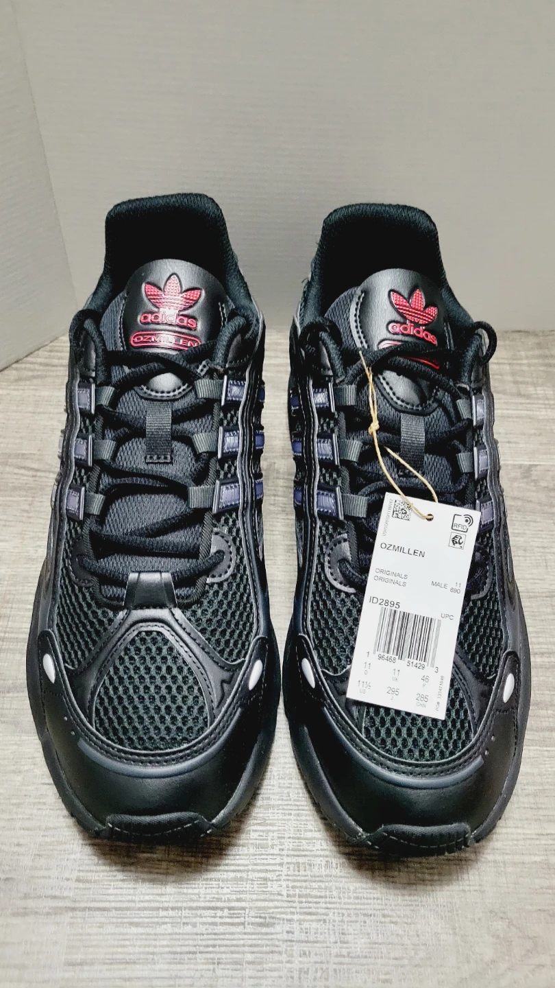 Adidas OZWEEGO OZmilleen Men's Running Shoes Black Size 11.5