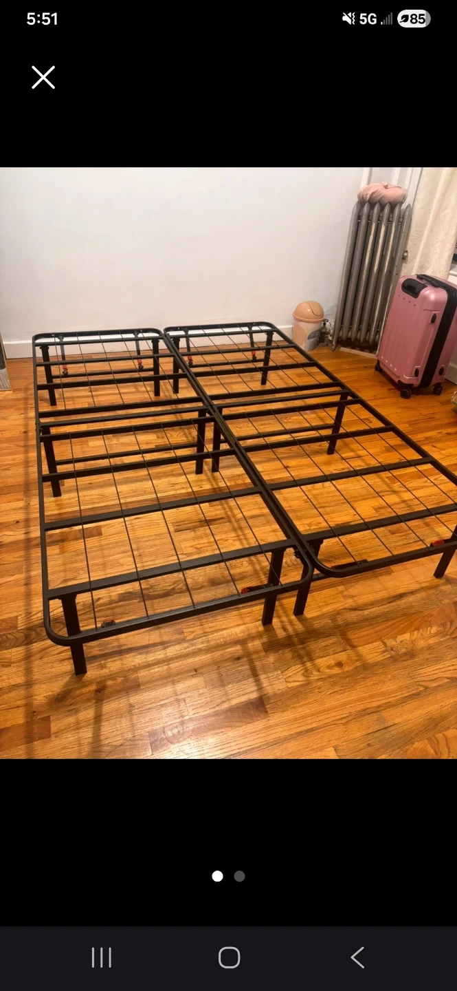 Full Size foldable Metal Bed Frame