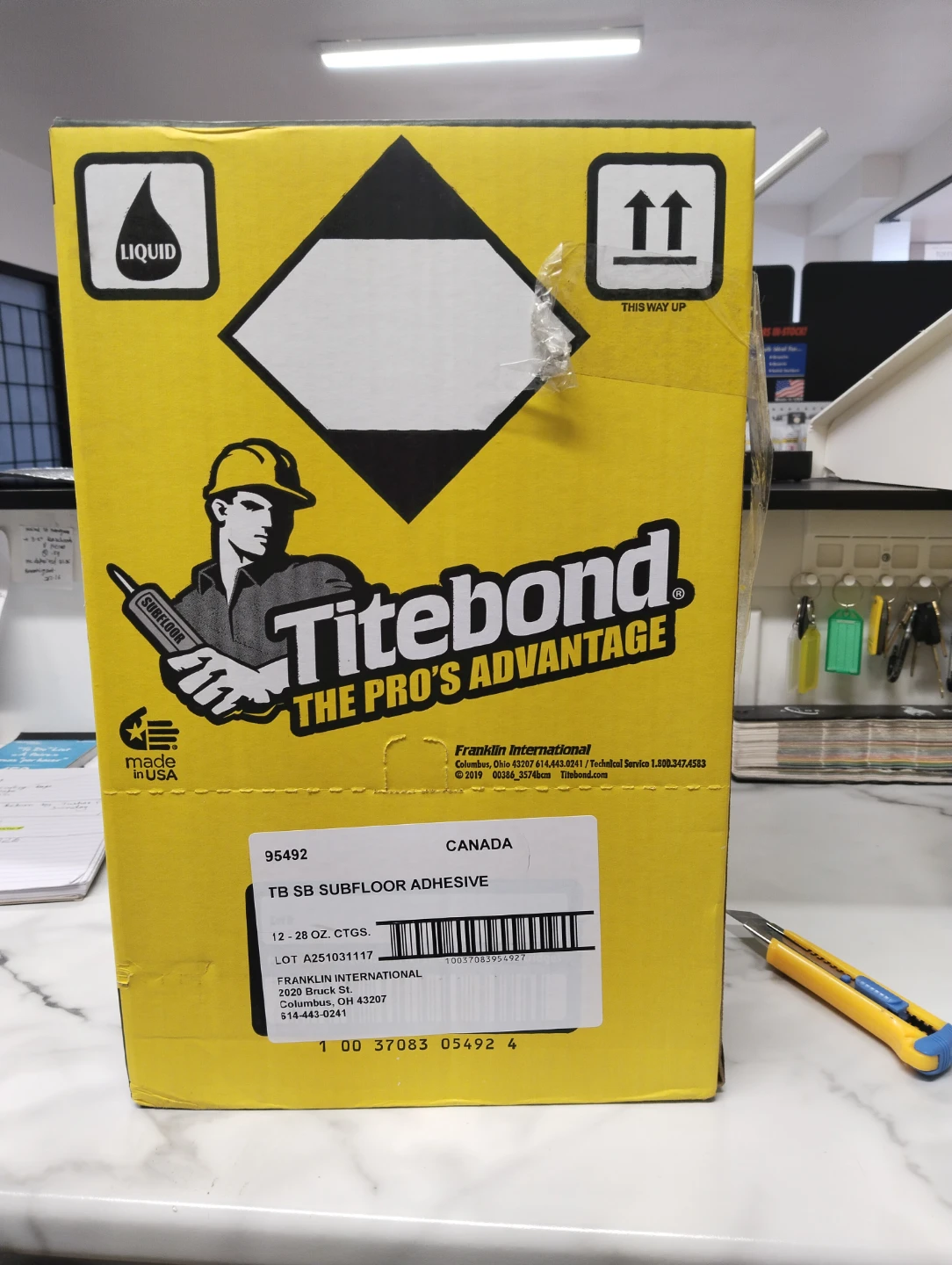 Titebond glue