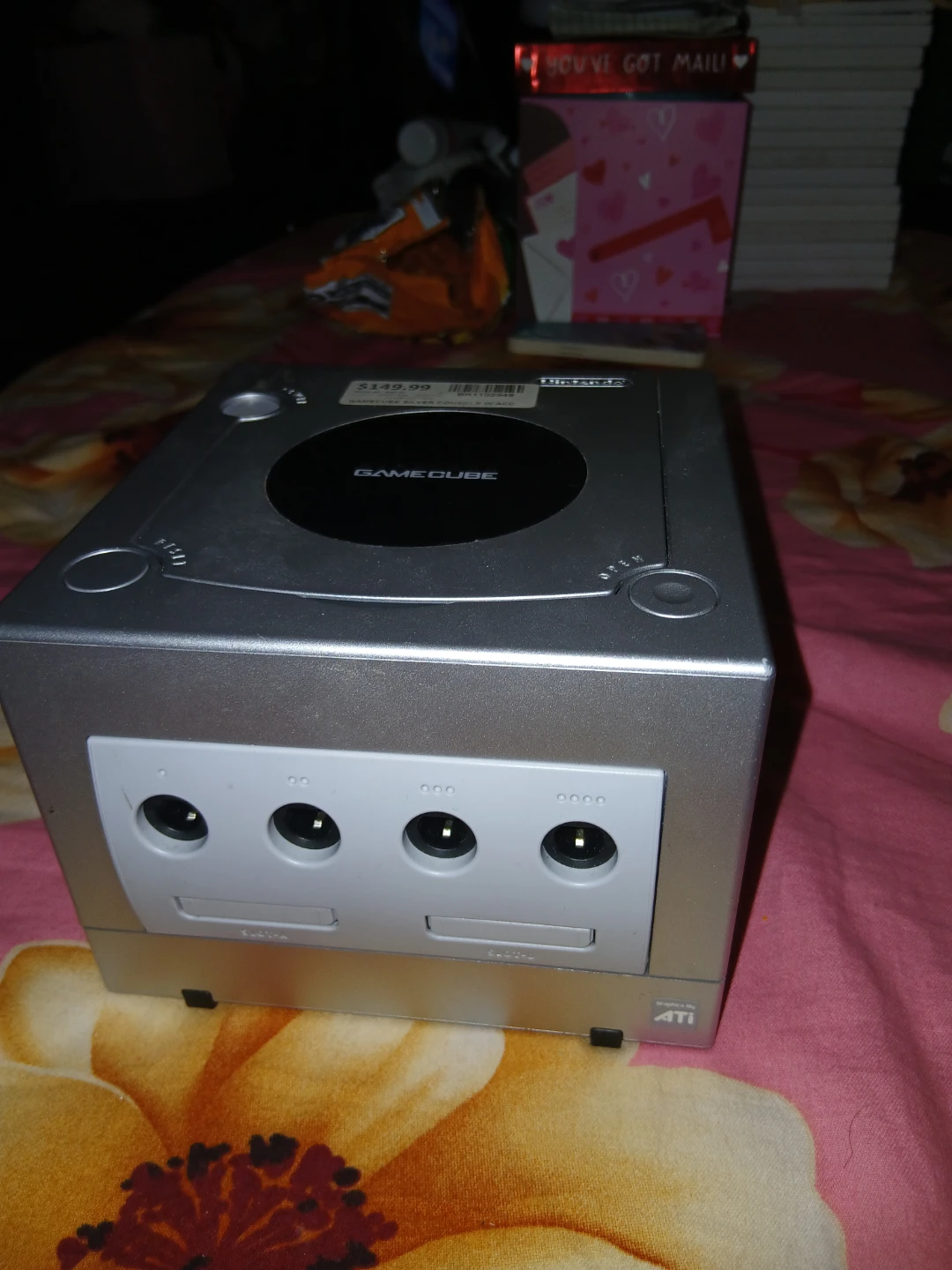 Nintendo GameCube Silver Console W/ACC - photo 5
