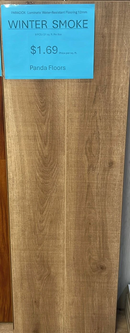 Water resistant flooring