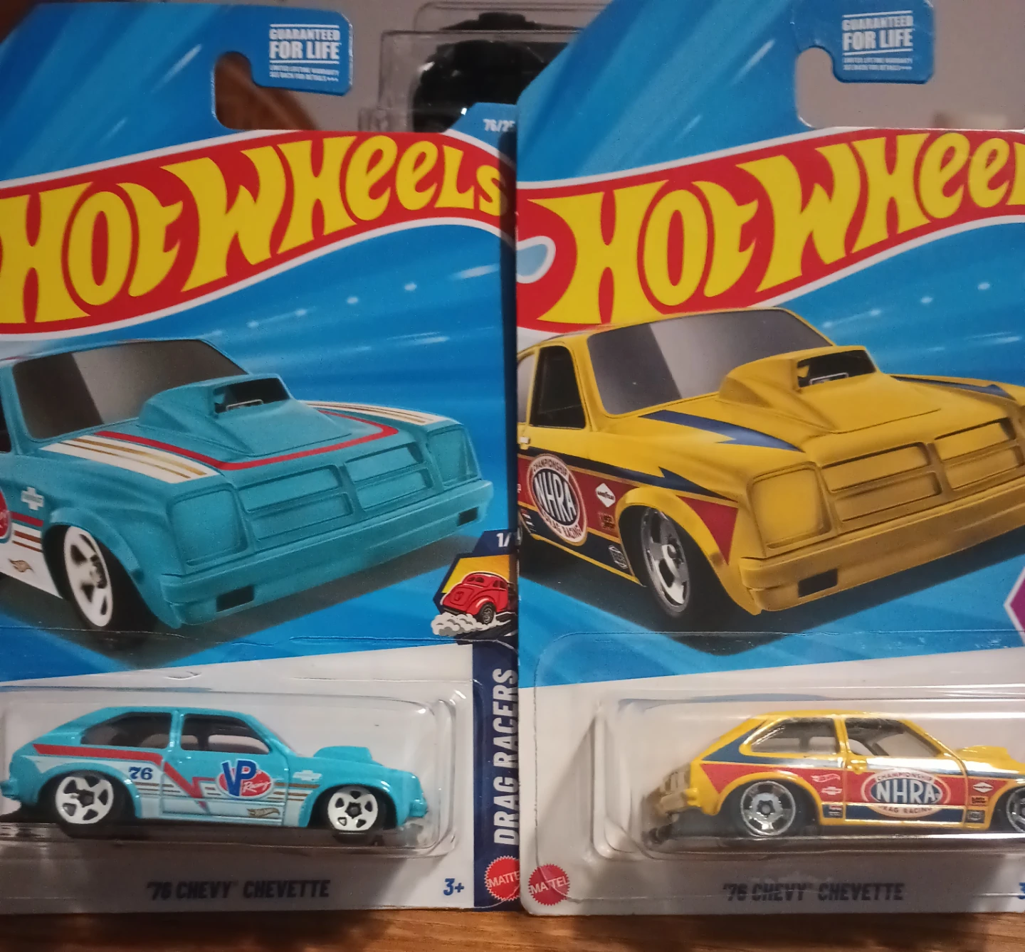 Hot Wheels '76 Chevy Chevette Drag Racers Toy Car