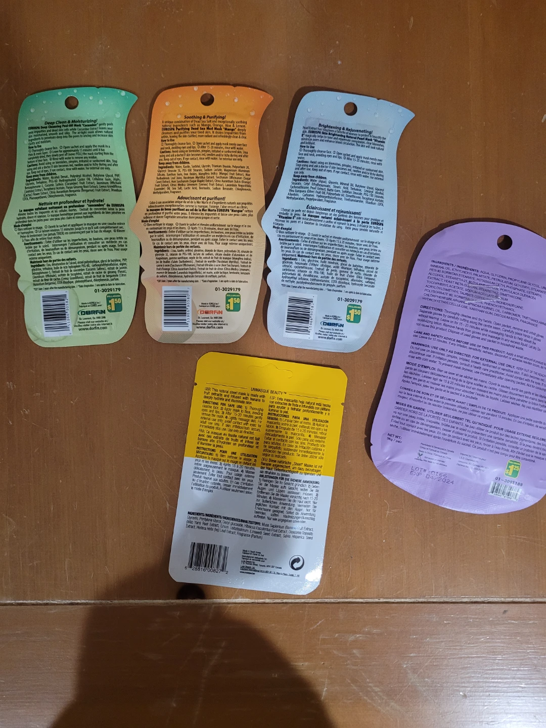 Assorted Face Masks & Hand Mask - photo 2