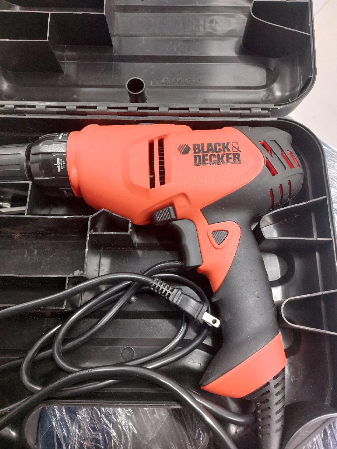 Black & Decker Corded Drill with Case