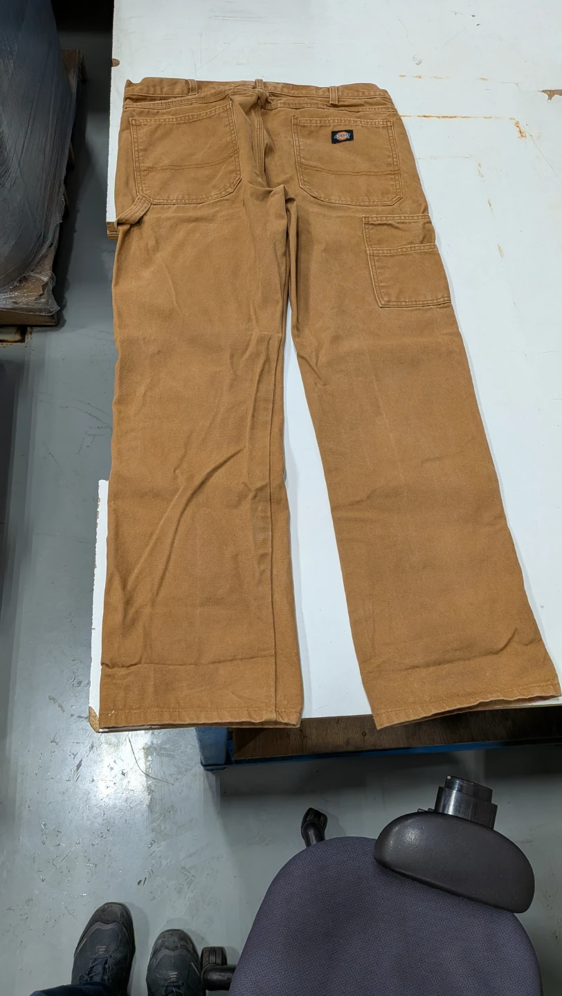 Dickies Brown Canvas Work Pants - photo 2