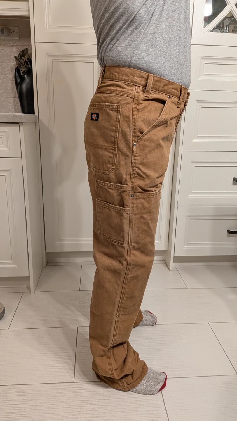 Dickies Brown Canvas Work Pants - photo 4