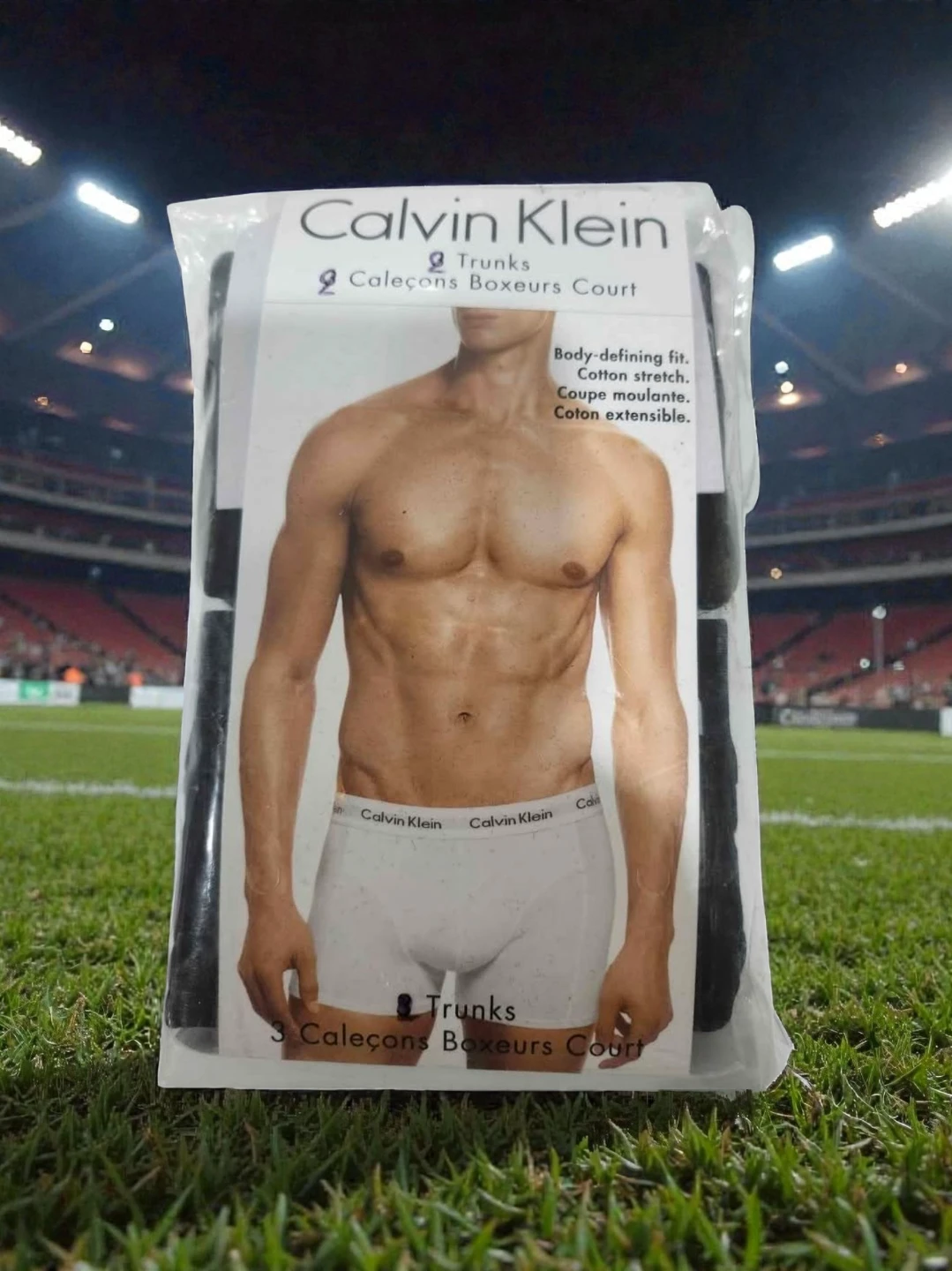 65 % off 2 Pair New Calvin Klein Cotton Stretch Trunks - 3 Pack