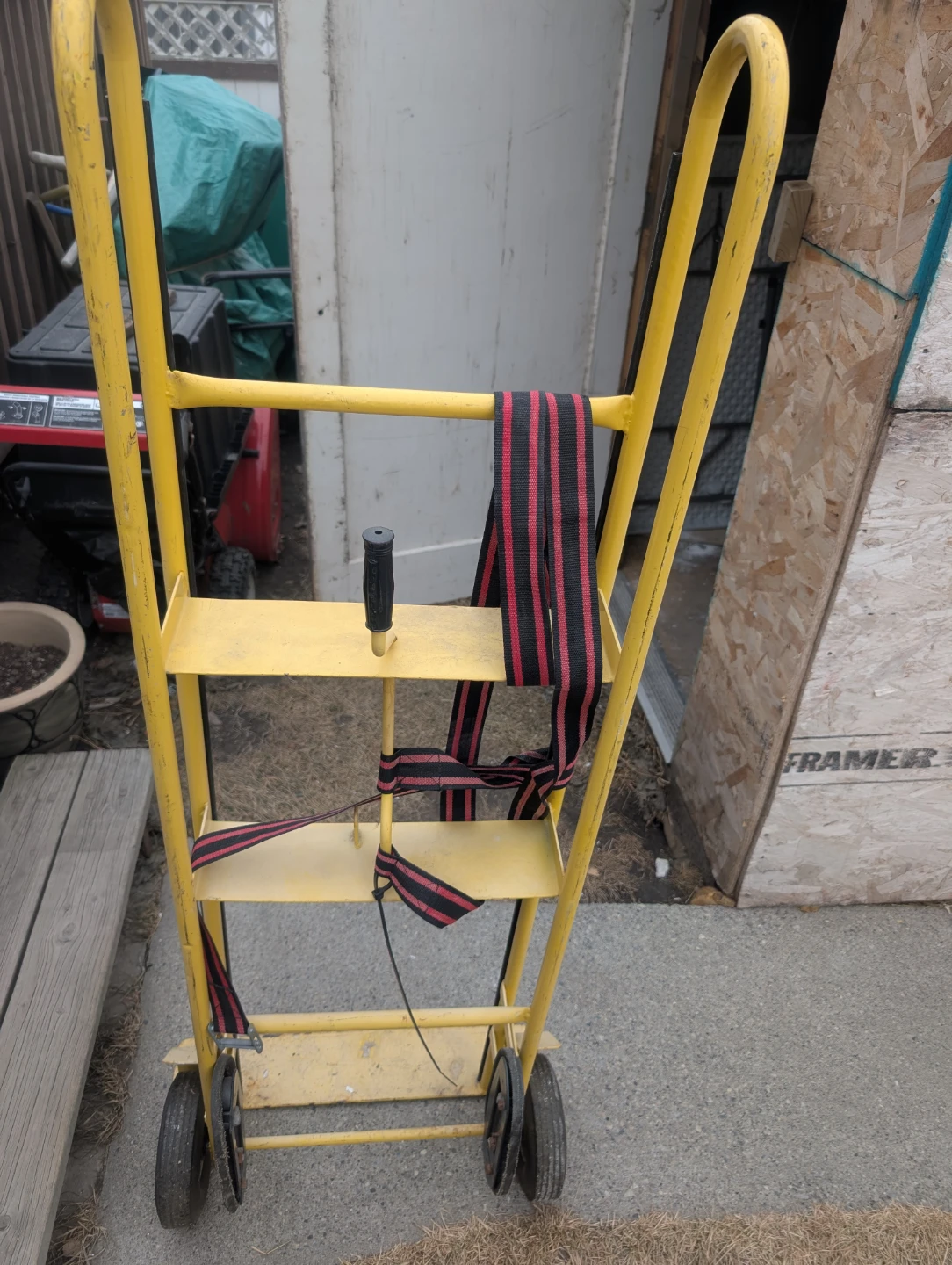 Yellow Hand Truck Dolly