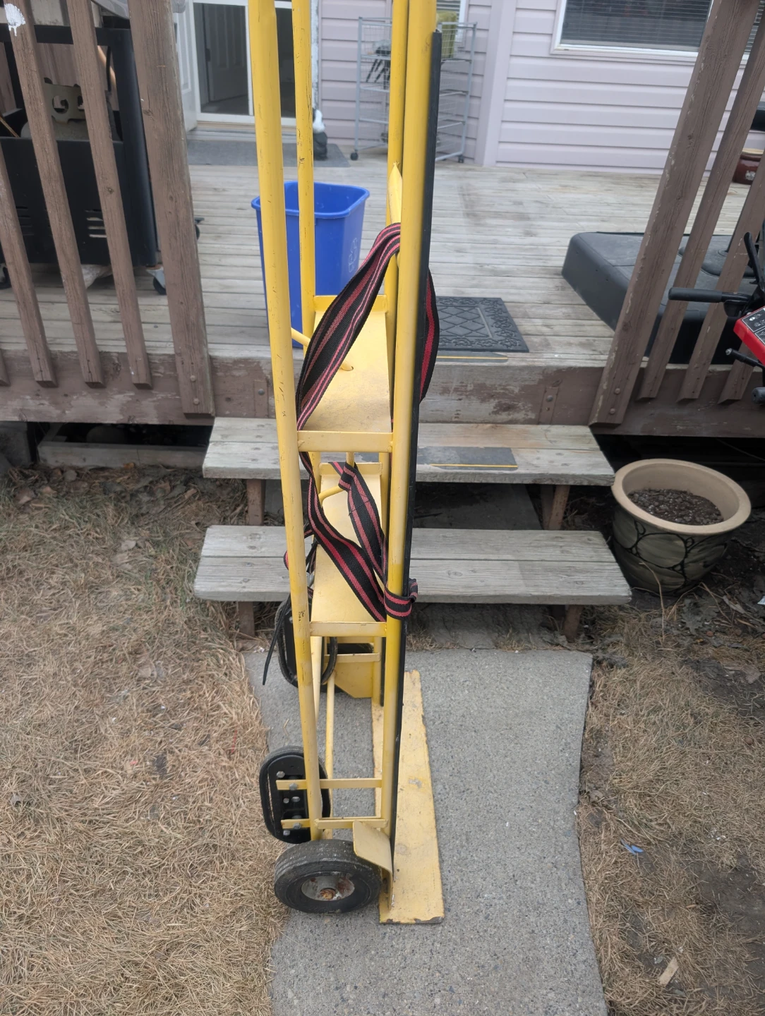 Yellow Hand Truck Dolly - photo 2