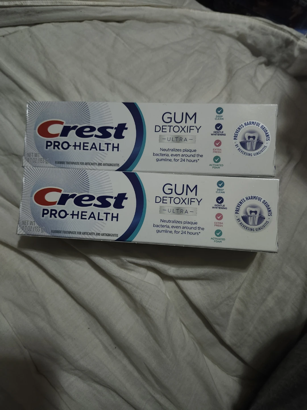 Crest Pro-Health Gum Detoxify Ultra Toothpaste - 2 Pack