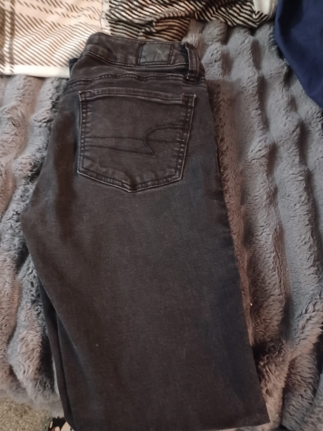 American Eagle Outfitters Women's Black Jegging Super Stretch