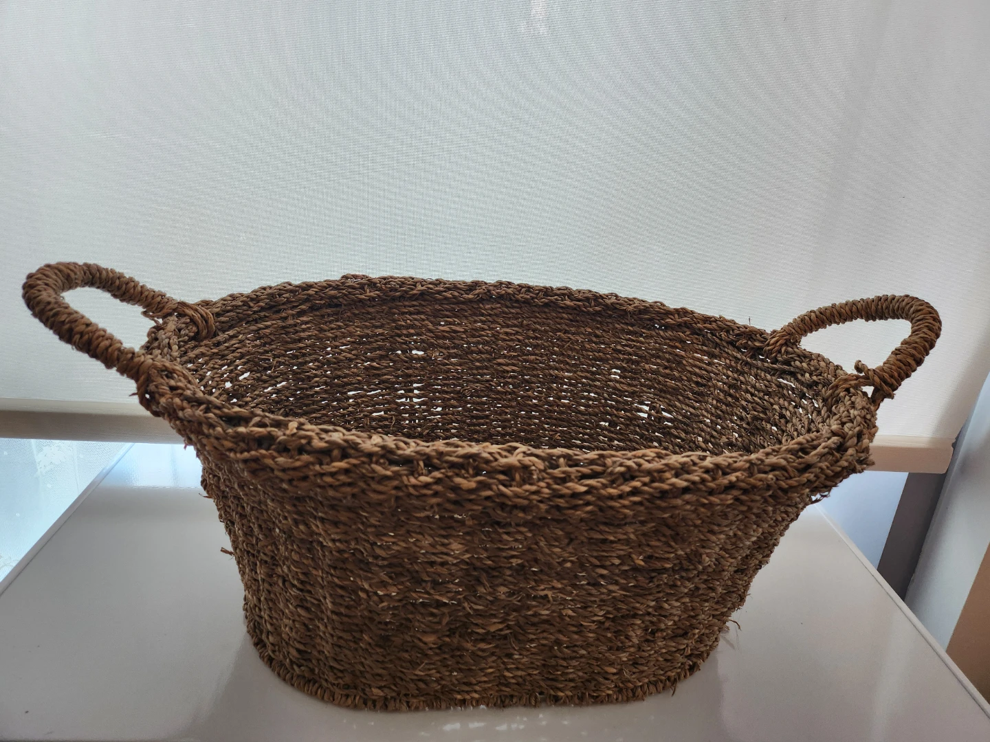 Woven Basket with Handles
