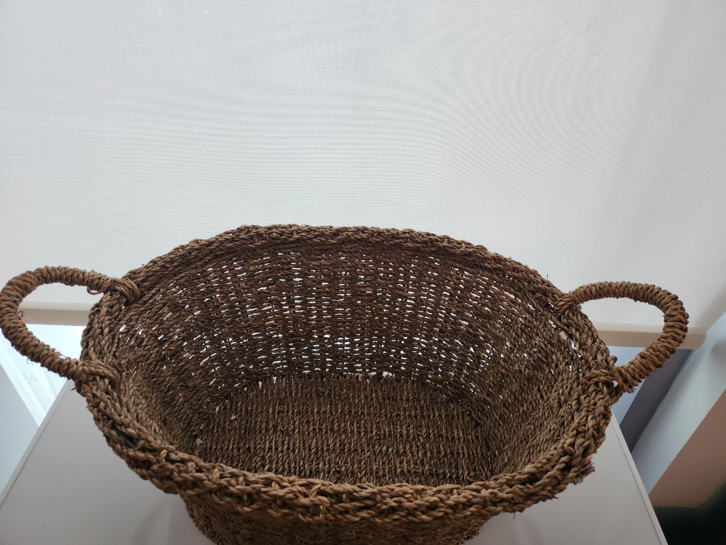 Woven Basket with Handles - photo 2