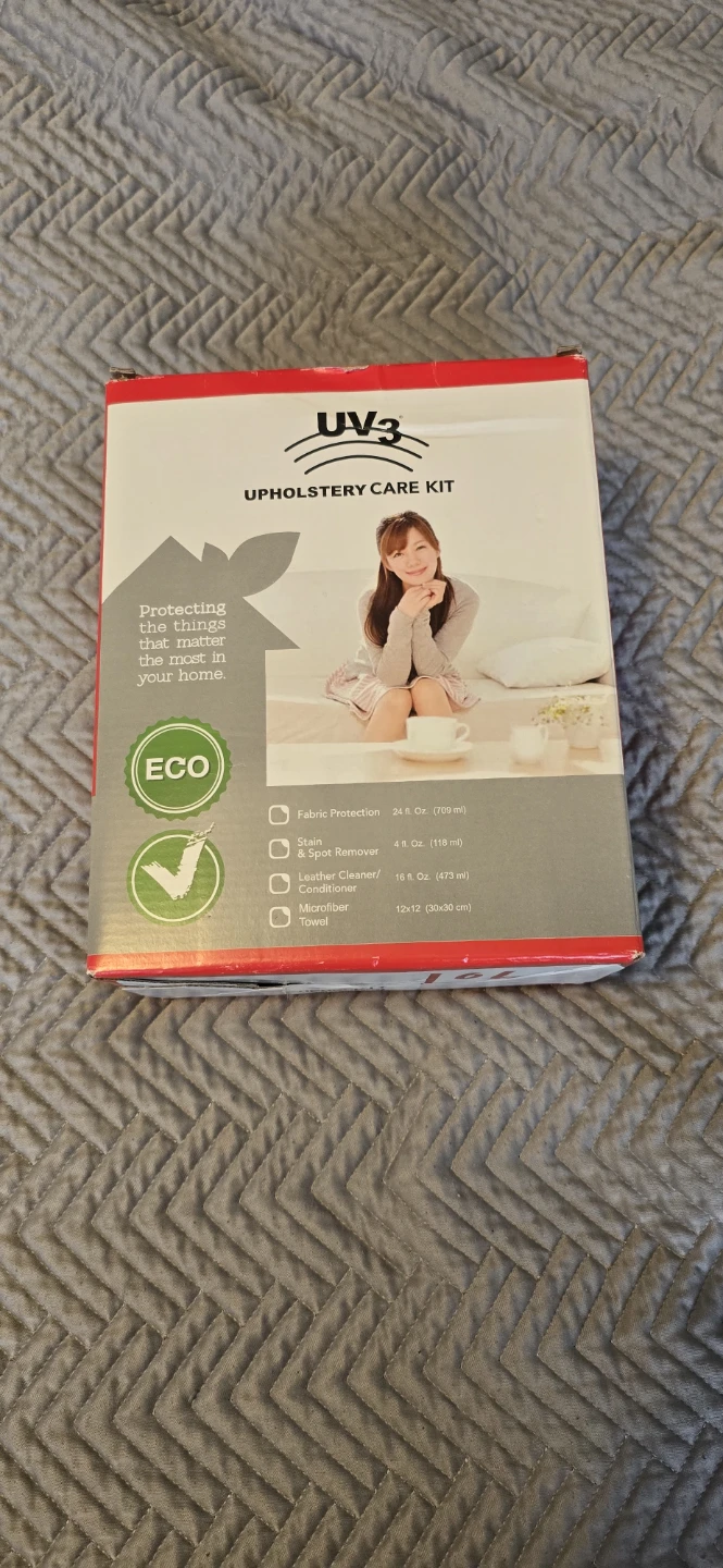 UV3 Upholstery Care Kit New