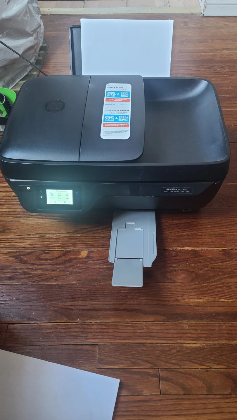 HP OfficeJet 3830 Printer - photo 3