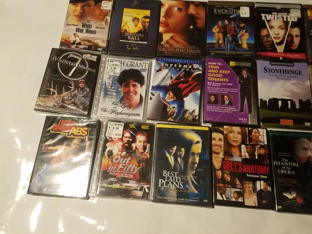 DVD Movie Collection - Various Titles