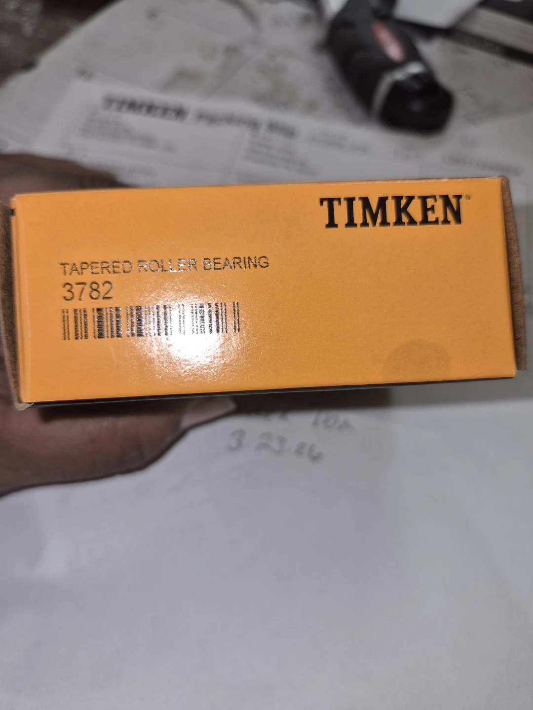 Timken Tapered Roller Bearing 3782 - photo 2