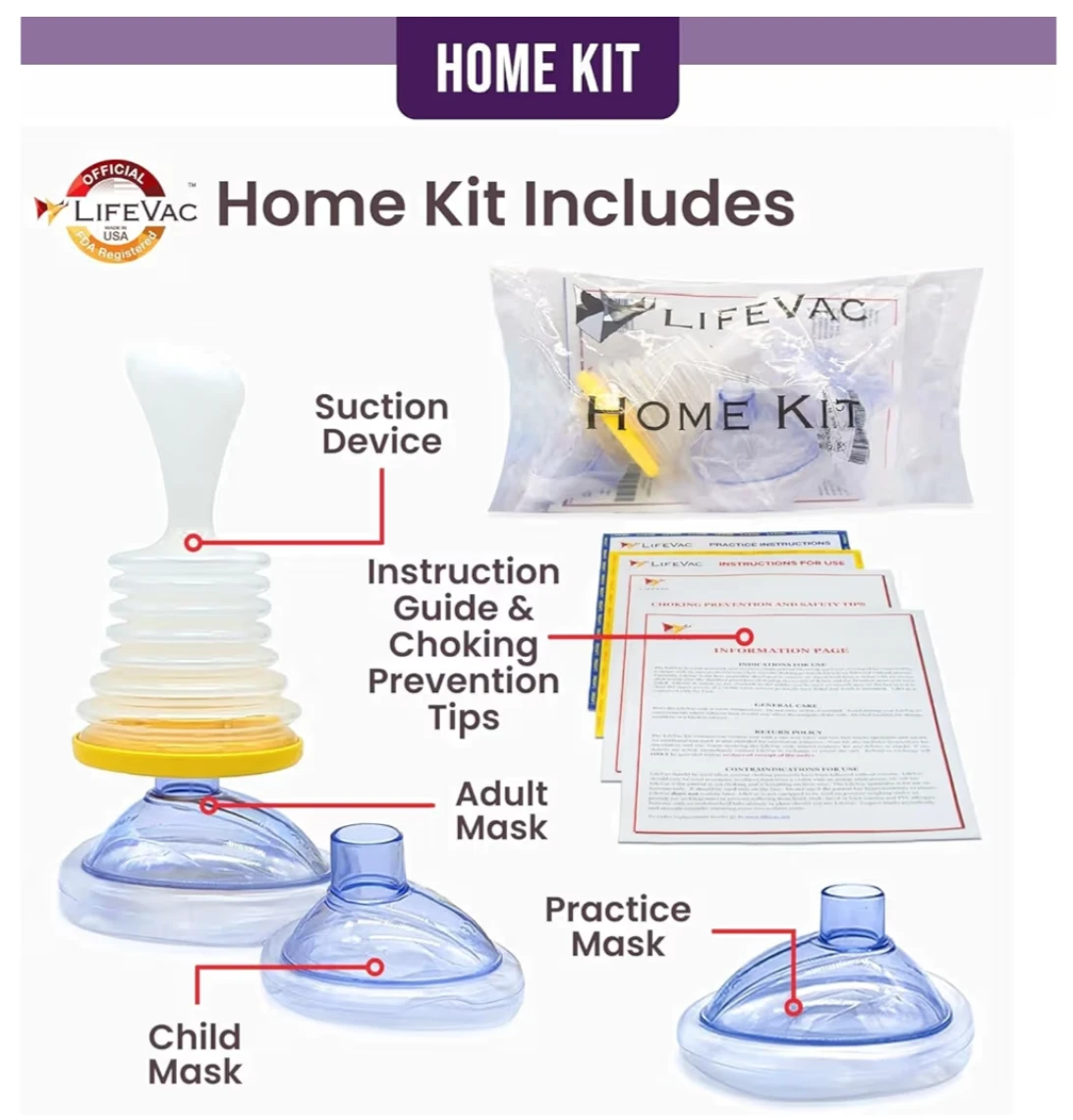 LIFE-VAC Home Kit+Travel Kit Choking Rescue Device - photo 2