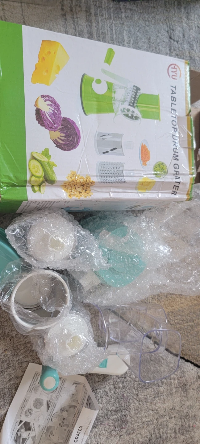 HYU Tabletop Drum Grater