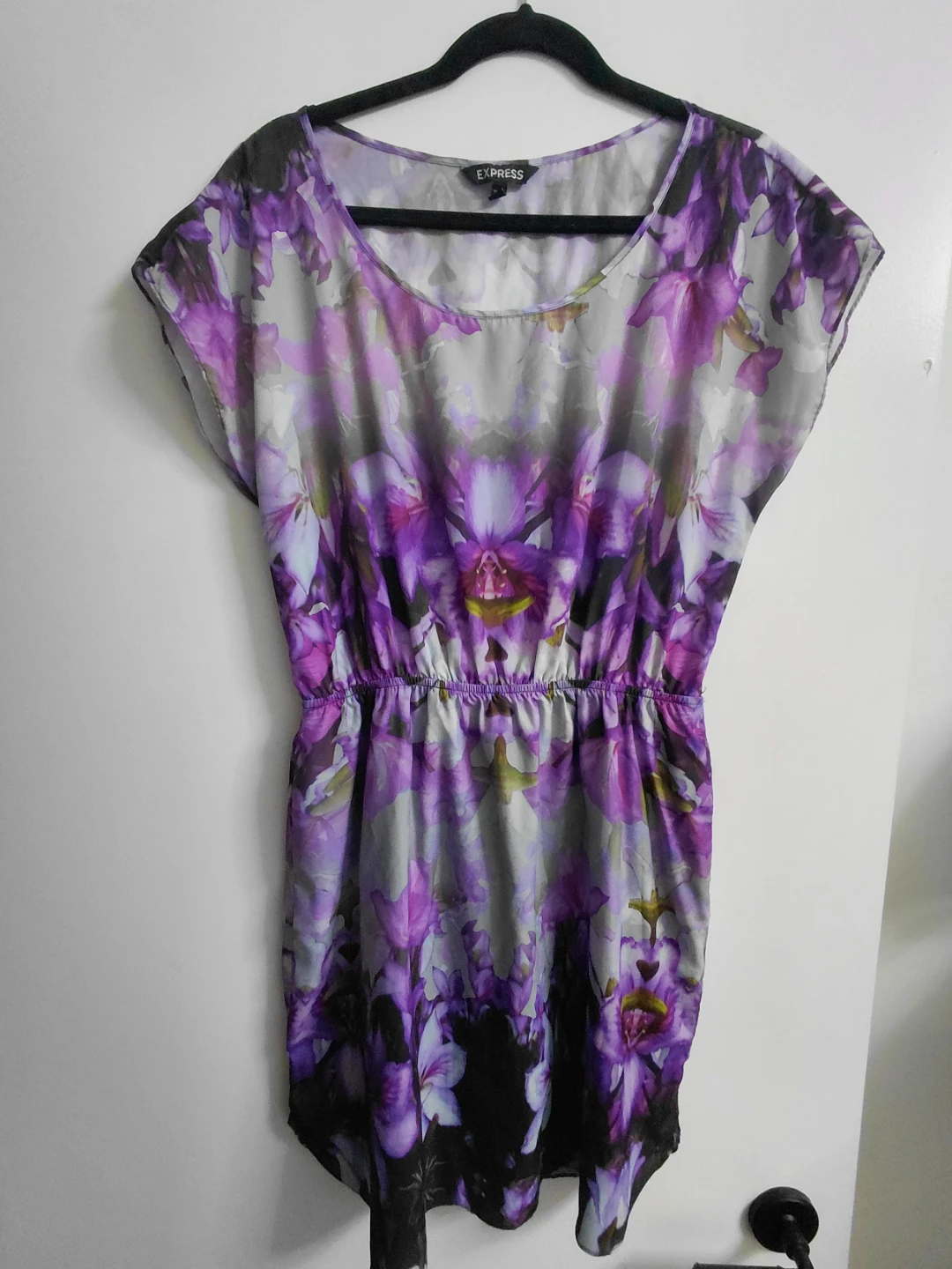 Express Floral Print Dress Size Large