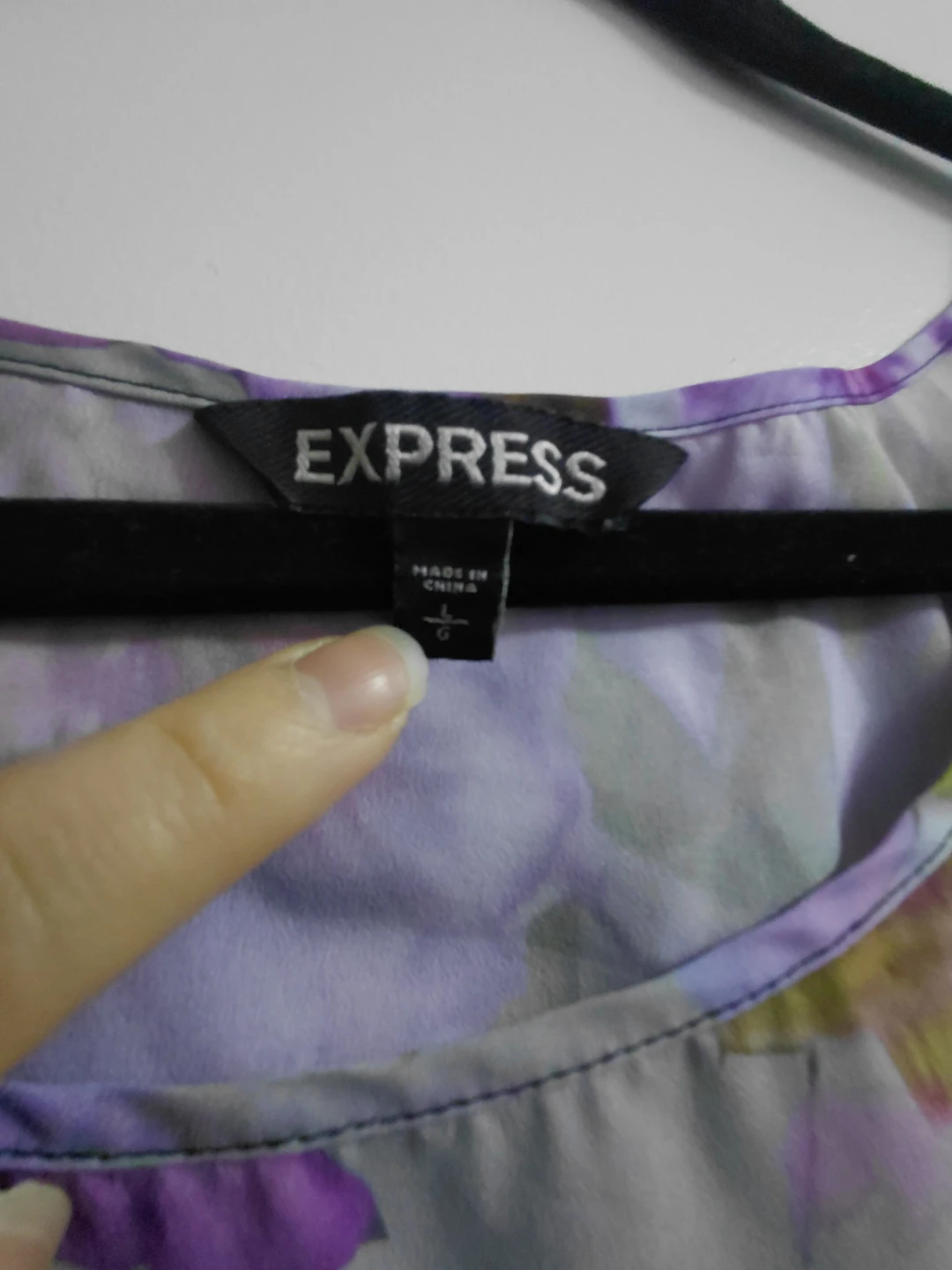 Express Floral Print Dress Size Large - photo 3