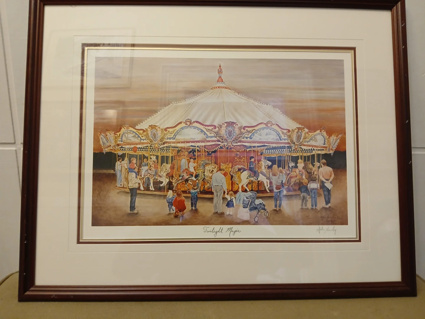 John B. Bright "Twilight Magic" Framed Art Print