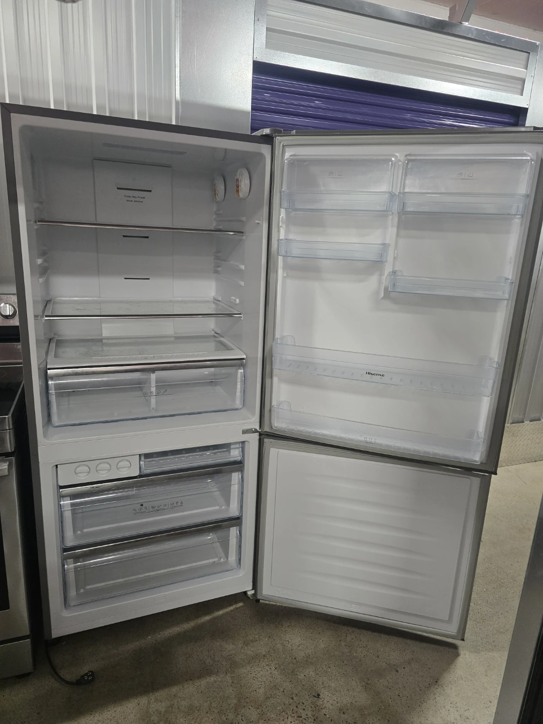 Stainless Steel Fridge & Stove - photo 3