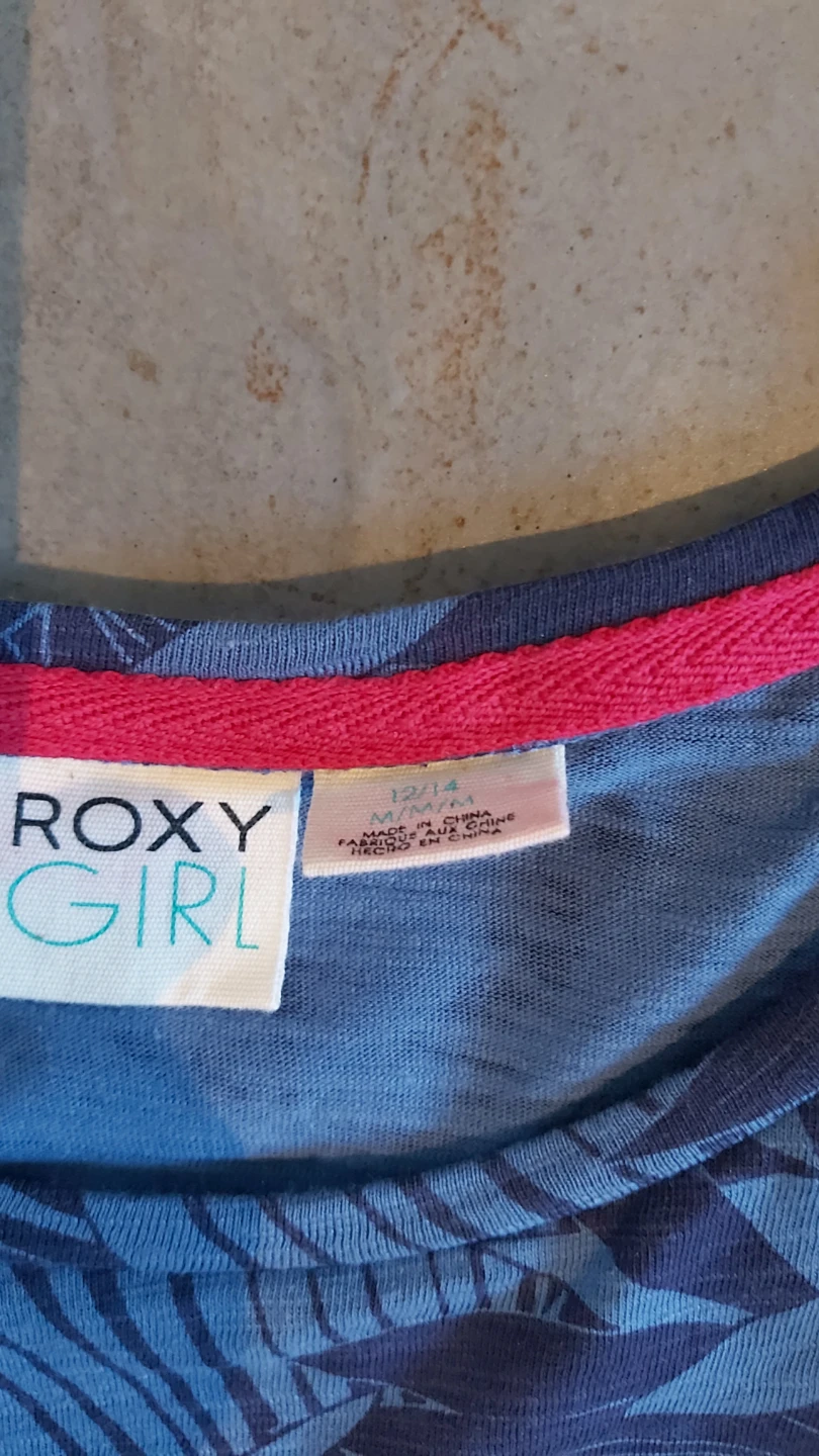 Roxy Girl Blue Tropical Maxi Dress - Size 12/14 - photo 3