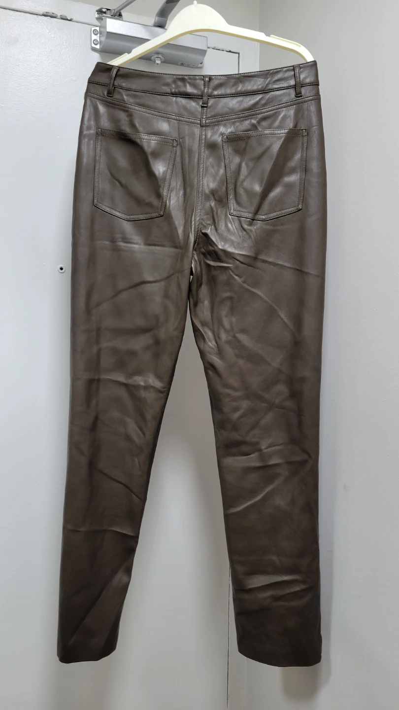 Oak + Fort Faux Leather Pants - photo 3