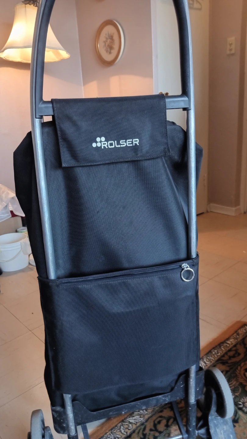 Rolser Shopping Cart Bag with Floral Design - photo 4