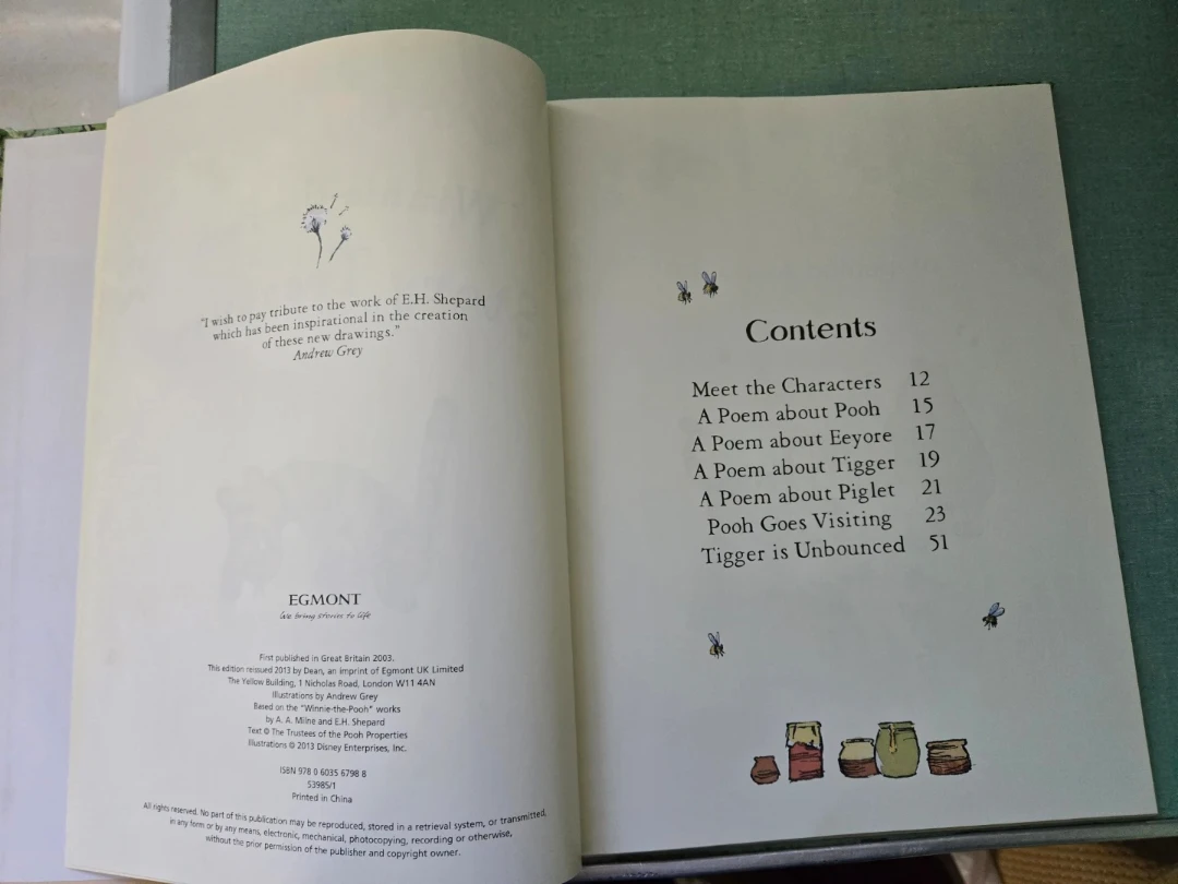 Winnie-the-Pooh Story Treasury Book - photo 3