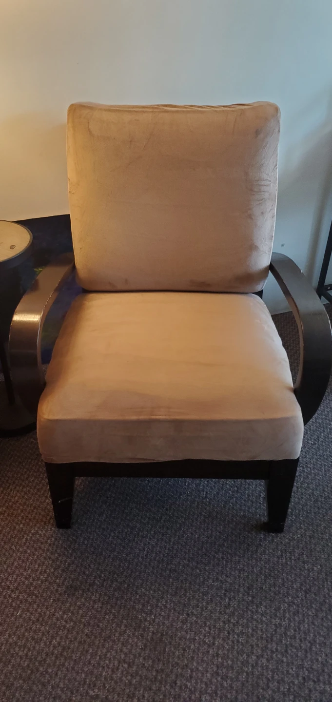 Velvet Accent Chair